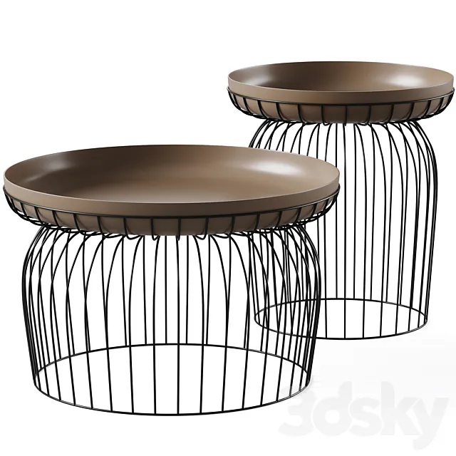 Coffee table Cell by Cosmo 3D Model