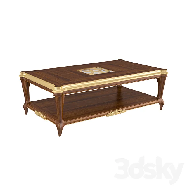 Coffee table Coll. B Frandiss 2017 3D Model