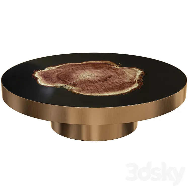 Coffee table concord 3D Model Free Download