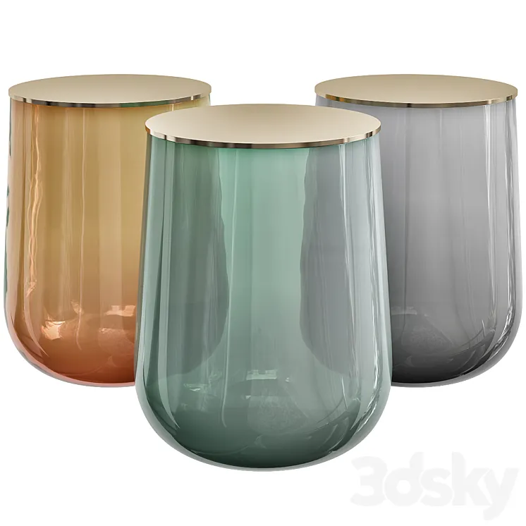 Coffee Table Conopée 3D Model Free Download