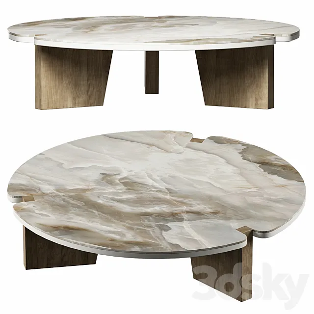 coffee table Cosmo round mia casa 3DModel