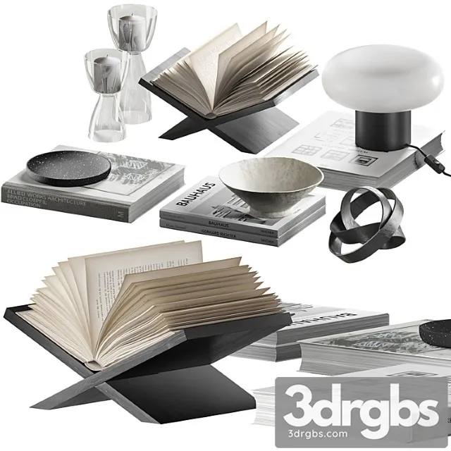 Coffee table decor set 032