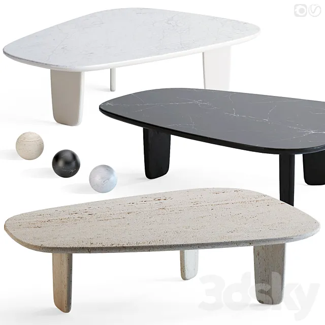 Coffee table Dolmena AM.PM 3D Model