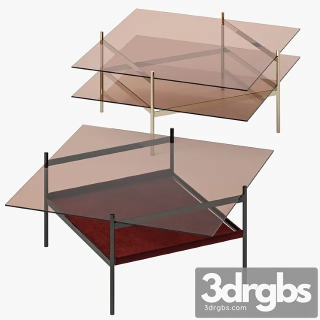 Coffee table duotone diamond 2 3D Model Download Coffee table duotone diamond 2 3D Model Download