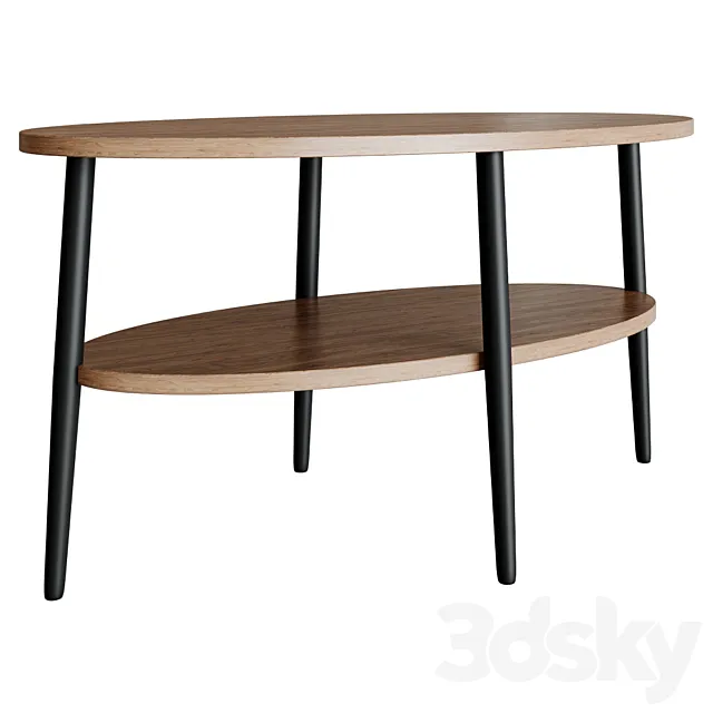 Coffee table El SZh-01 4 types 3D Model