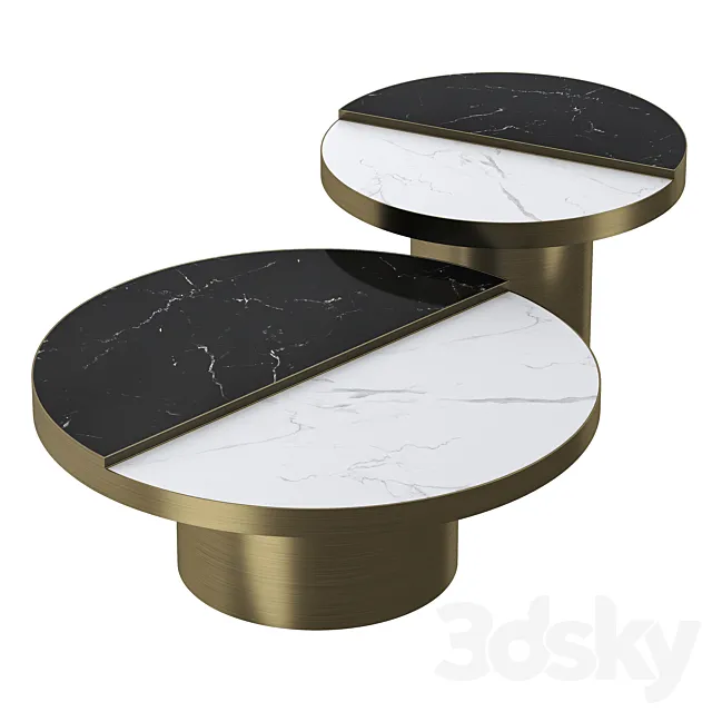 COFFEE TABLE EXCELSIOR BY EICHHOLTZ 3D Model