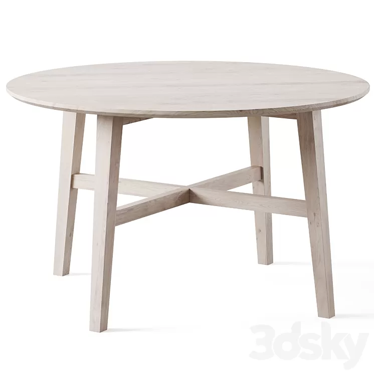 Coffee table FILIPPA round by Rowico Home 3D Model Free Download