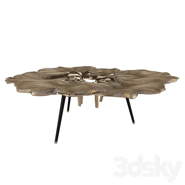 Coffee table ginkgo 3DModel