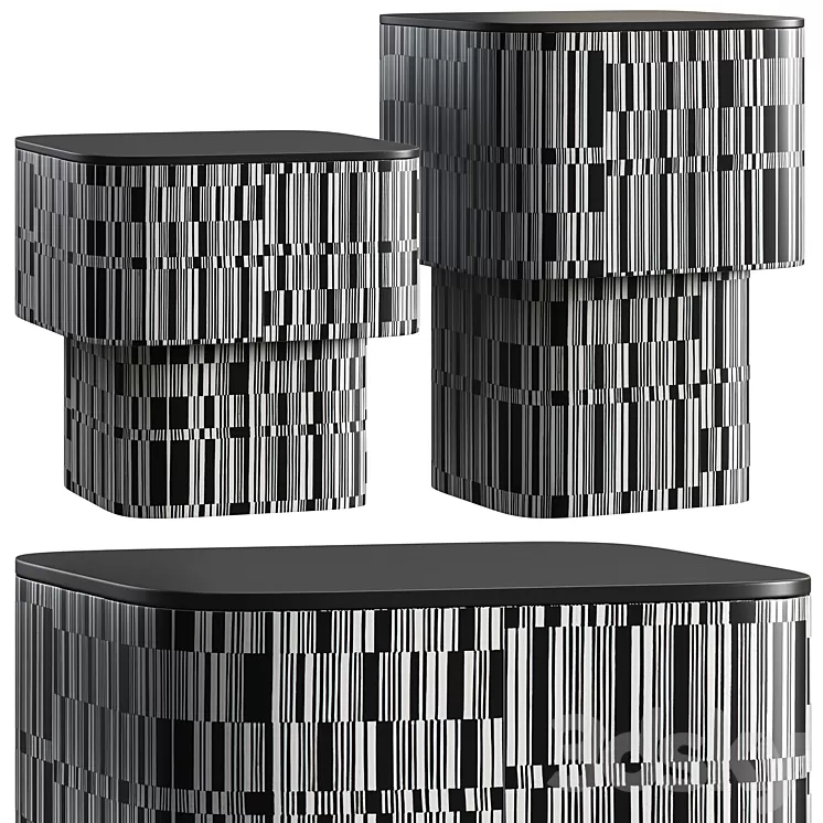 Coffee table Hessentia Enigma 3D Model Free Download