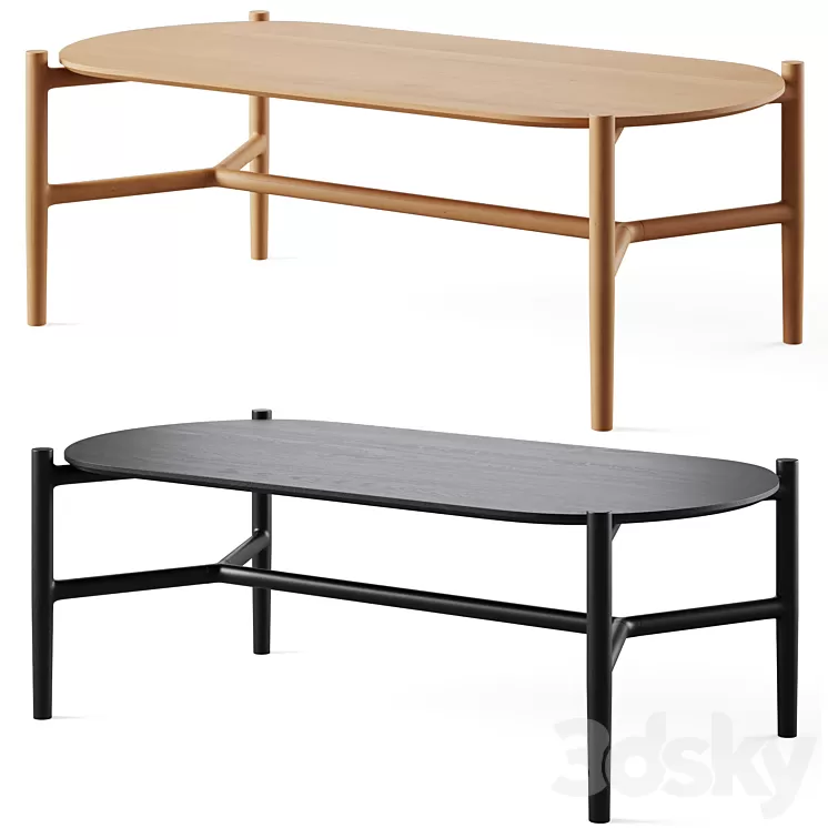 Coffee table HOLTON by Rowico Home 3D Model Free Download Coffee table HOLTON by Rowico Home 3D Model Free Download