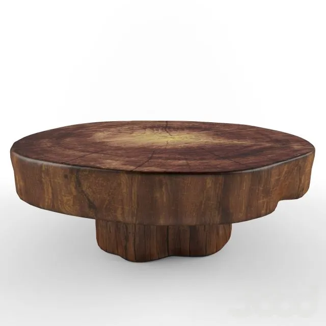 Coffee table Lagoa by Tunico T 3D Model Coffee table Lagoa by Tunico T 3D Model