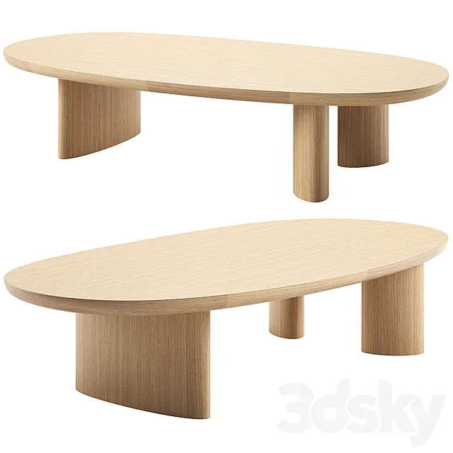 Coffee Table Linder _ Eichholtz 3D Model Coffee Table Linder _ Eichholtz 3D Model