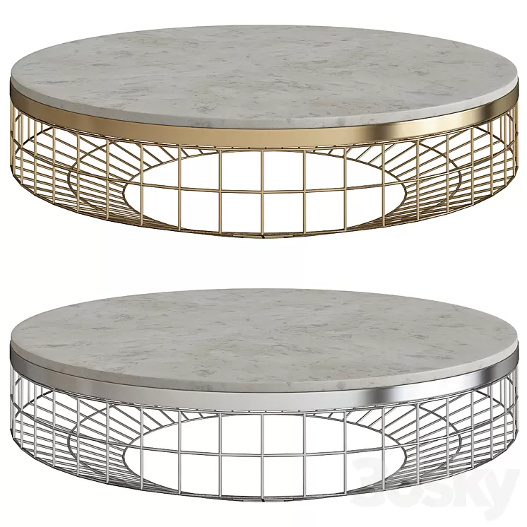 Coffee table Mambo 3D Model