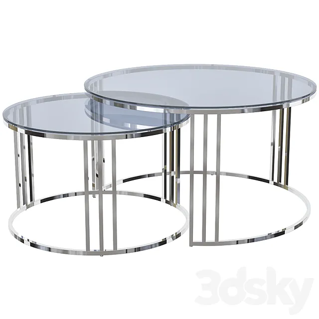 Coffee Table Mercury Halmar 3D Model