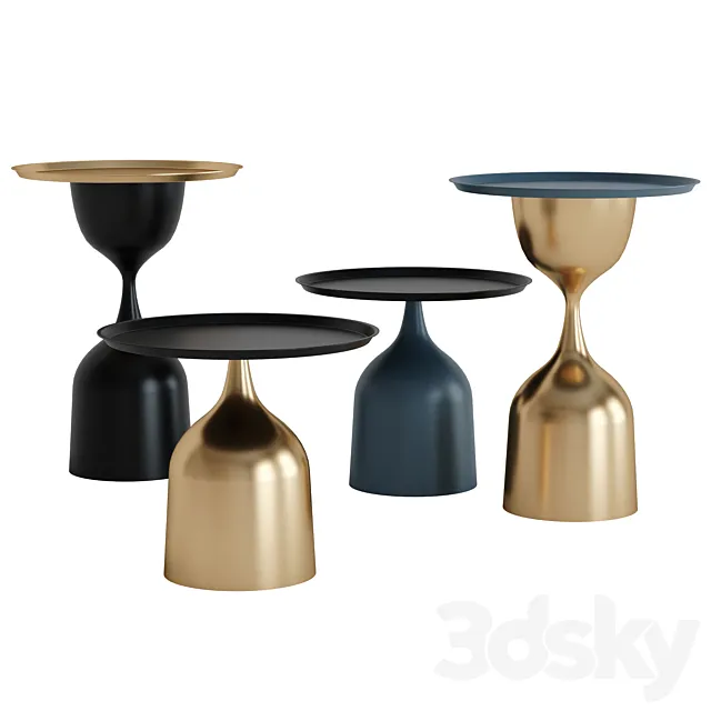 Coffee table. Model RD-7032 3D Model