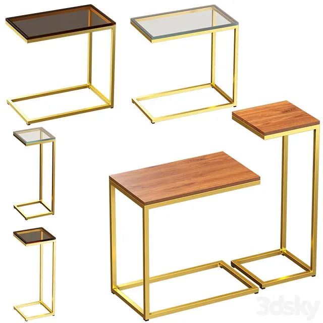 Coffee table MONE 3D Model