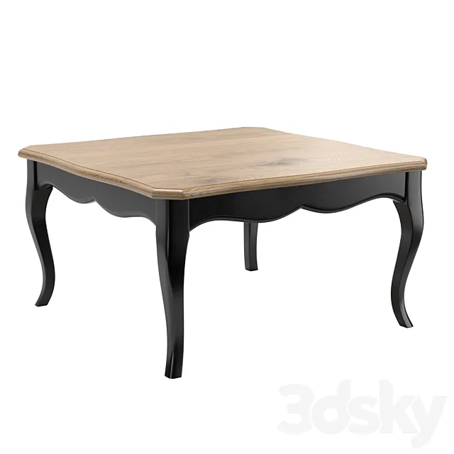 Coffee table “Mosse” 3D Model