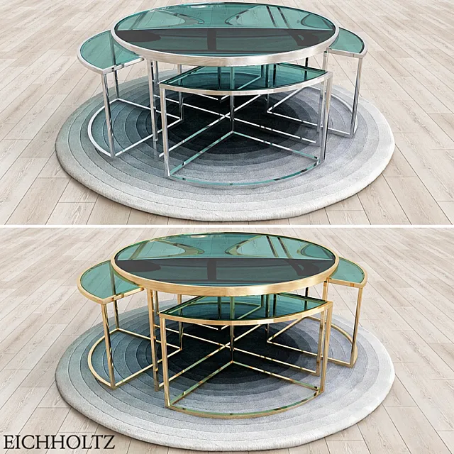 Coffee Table Padova 3D Model Coffee Table Padova 3D Model