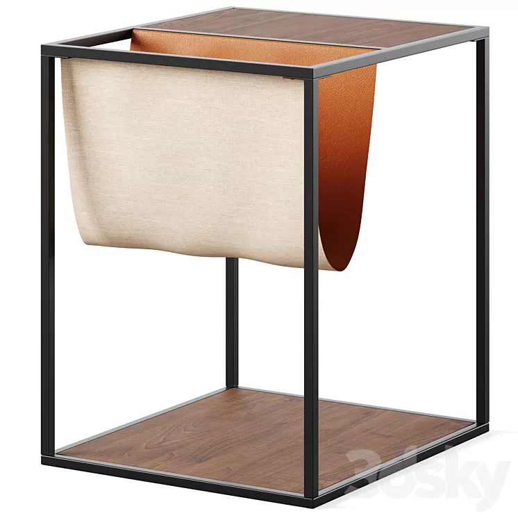 Coffee table Sherwood by Cosmo 3D Model