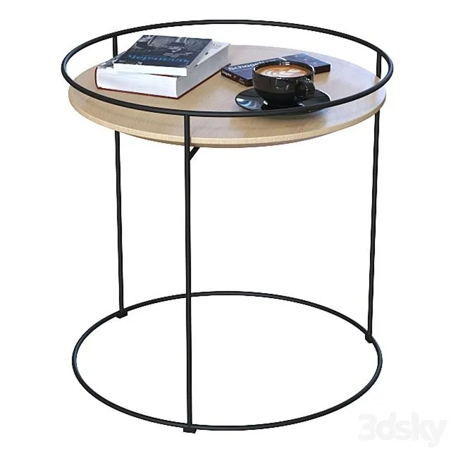 Coffee table Signal Ones I 3D Model