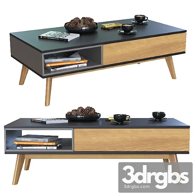 Coffee table signal roma a. 2 3D Model Download Coffee table signal roma a. 2 3D Model Download