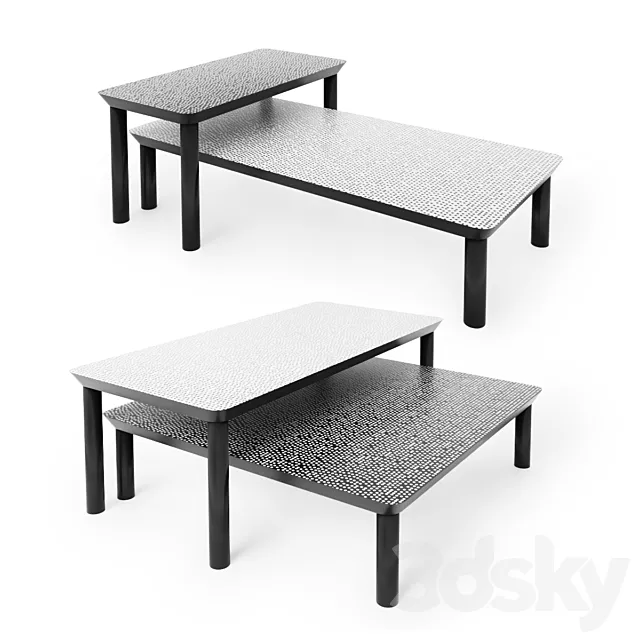 Coffee table SPOTTY by Zanotta 3DModel