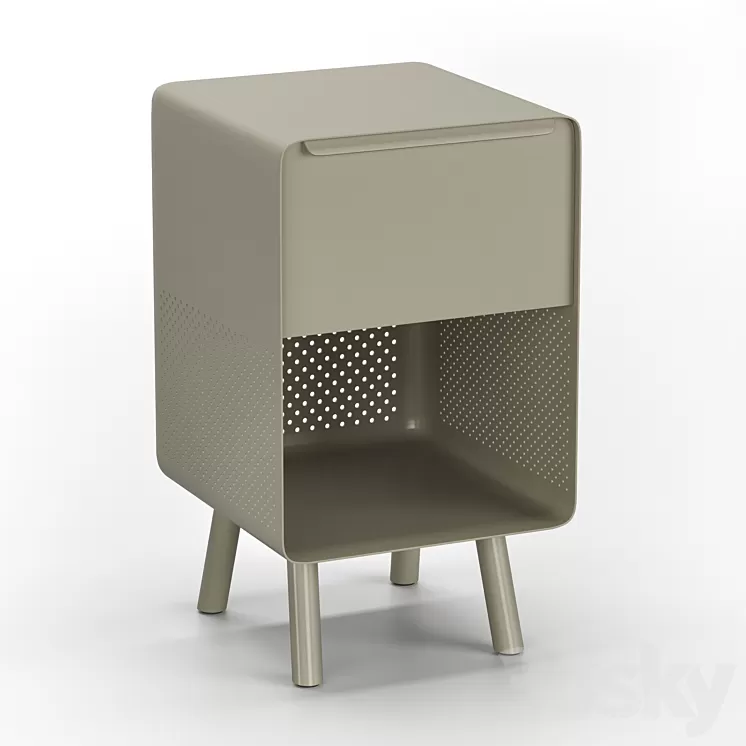 Coffee table Steel 3D Model Coffee table Steel 3D Model