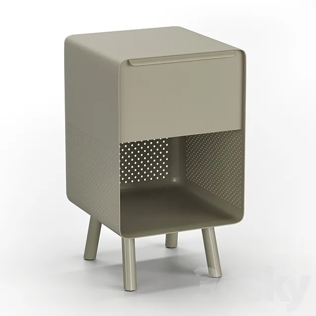 Coffee table Steel 3DModel Coffee table Steel 3DModel