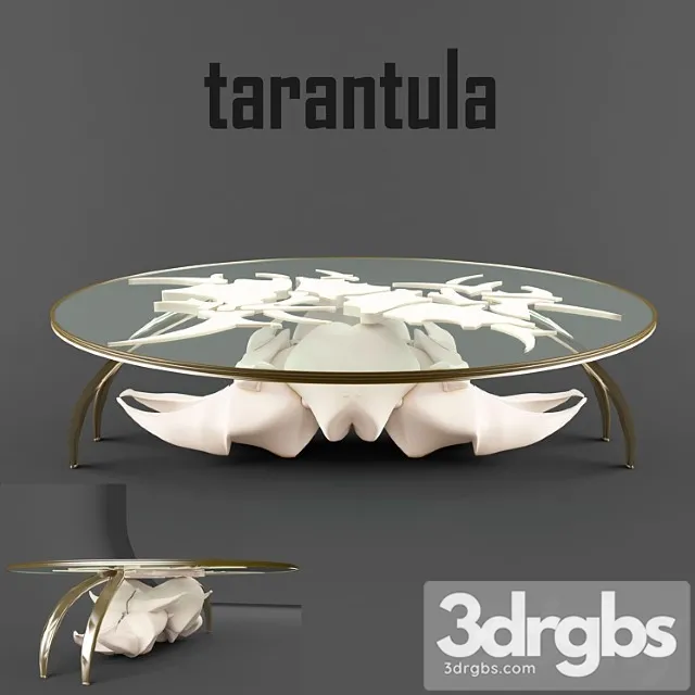 Coffee table – tarantula 2 3D Model Download