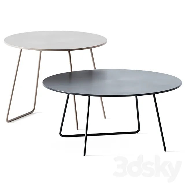 Coffee Table Tavolino Orbis by Novamobili 3D Model