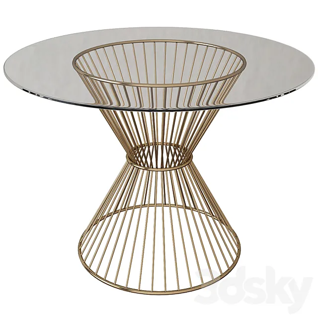 Coffee table Vanguard Furniture Vanguard 3D Model