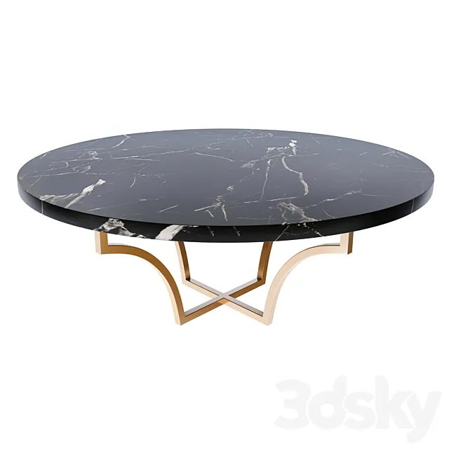 Coffee table Volta LiberStone 3DModel Coffee table Volta LiberStone 3DModel