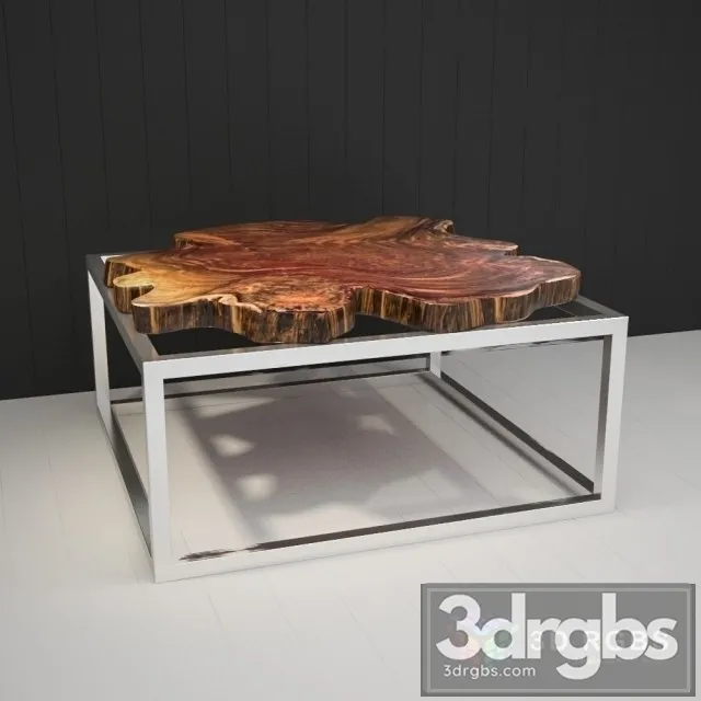 Coffee Table Wood Slice 3D Model Download Coffee Table Wood Slice 3D Model Download
