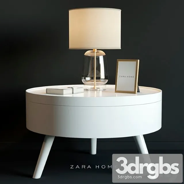 Coffee table zara home 2 3D Model Download Coffee table zara home 2 3D Model Download