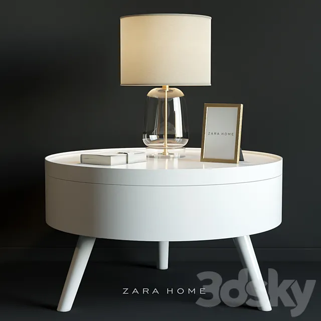 Coffee table ZARA home 3D Model