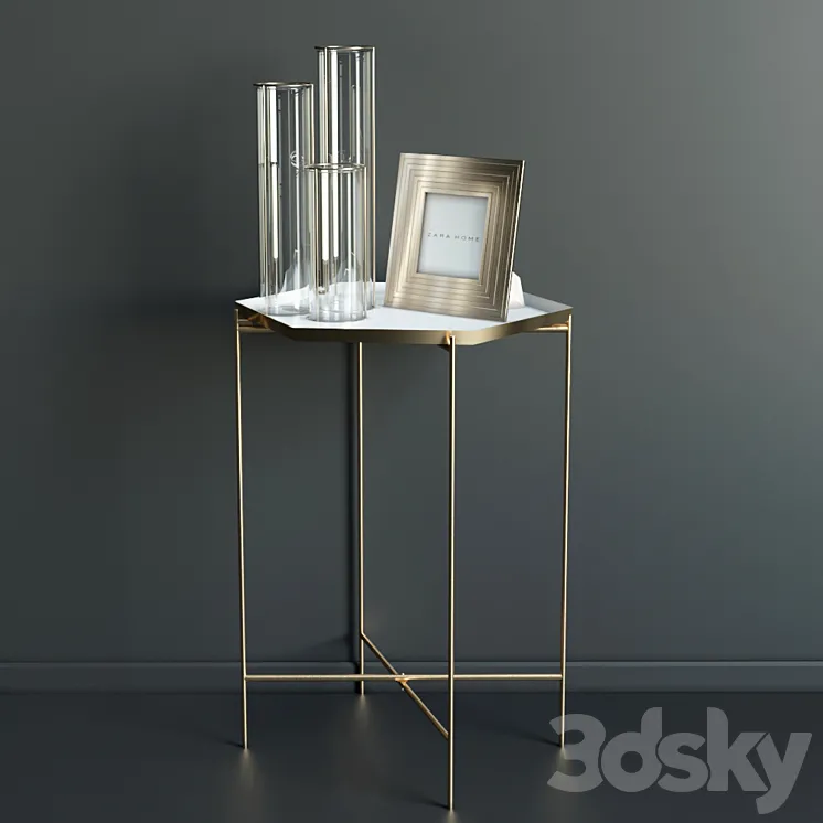 Coffee table ZARA home 3D Model Free Download Coffee table ZARA home 3D Model Free Download