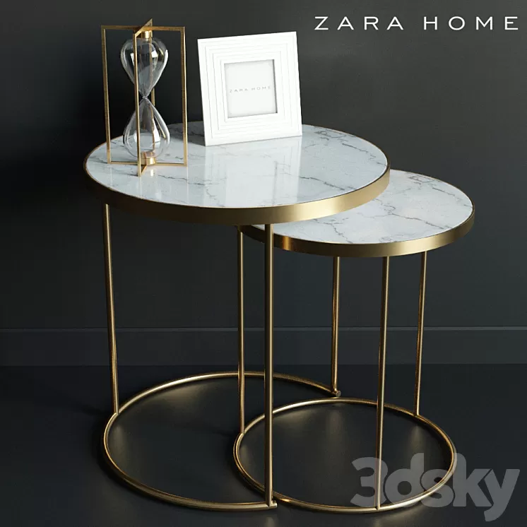 Coffee table ZARA home 3D Model Coffee table ZARA home 3D Model