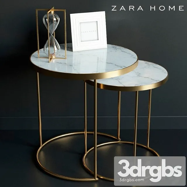 Coffee table zara home_1 2 3D Model Download Coffee table zara home_1 2 3D Model Download