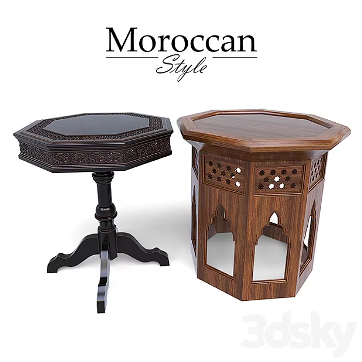 coffee tables 3D Model coffee tables 3D Model