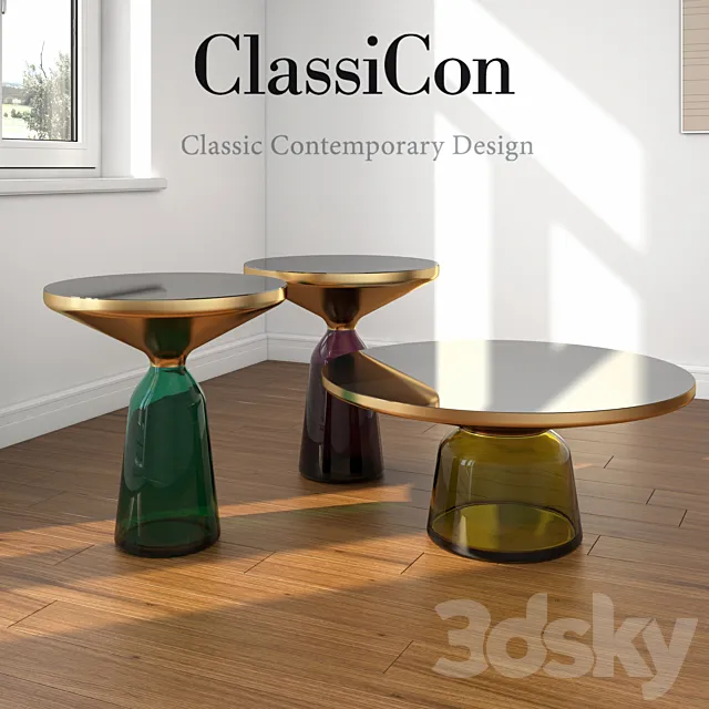 Coffee tables Bell Classicon 3DModel