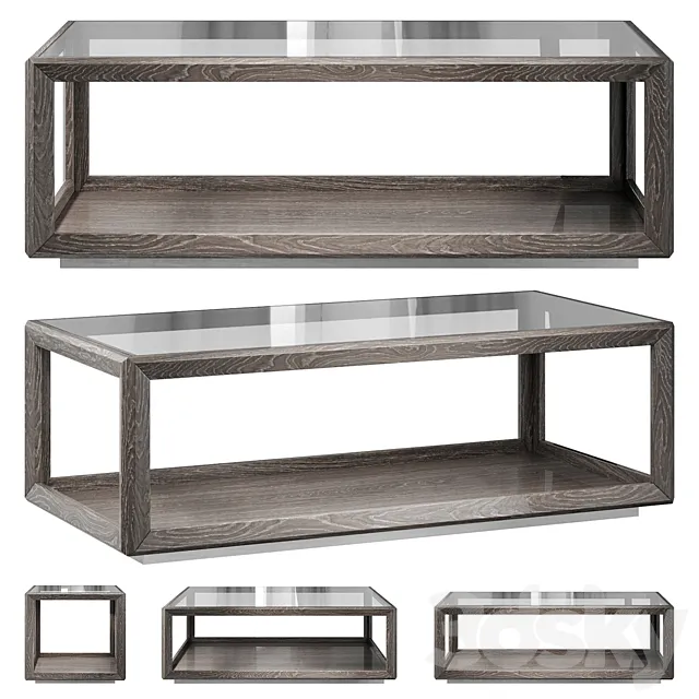 Coffee tables Camelgroup Elite Silver 3DModel Coffee tables Camelgroup Elite Silver 3DModel