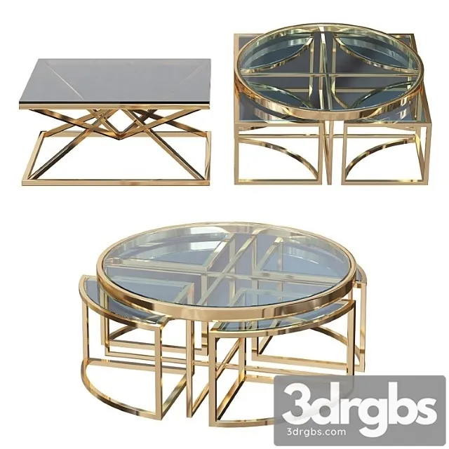 Coffee Tables Eichholtz Table Zoffee Table Padova Gold 3D Model Download Coffee Tables Eichholtz Table Zoffee Table Padova Gold 3D Model Download