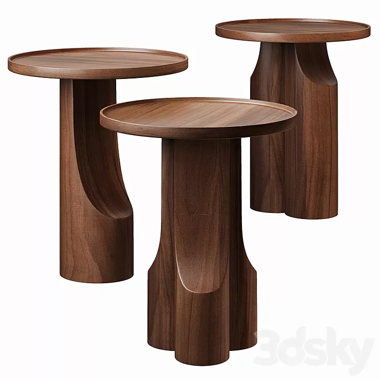 Coffee tables La Redoute Stigido 3D Model 3DSKY Decor Helper