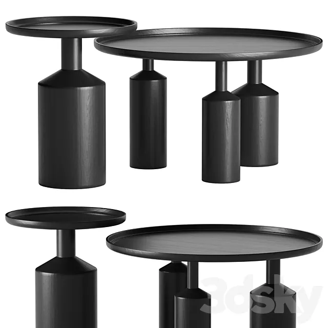 Coffee tables Loft Designe 3D Model
