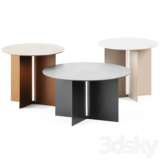 Coffee tables mers 3DModel Coffee tables mers 3DModel