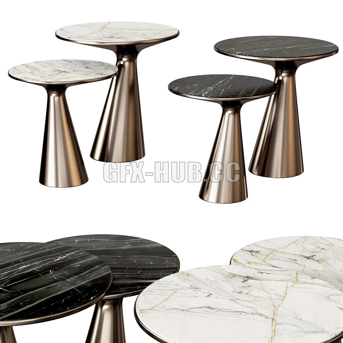 Coffee tables002 3D Model