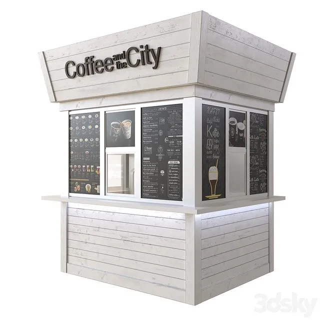 coffee_and_the_city 3D Model coffee_and_the_city 3D Model