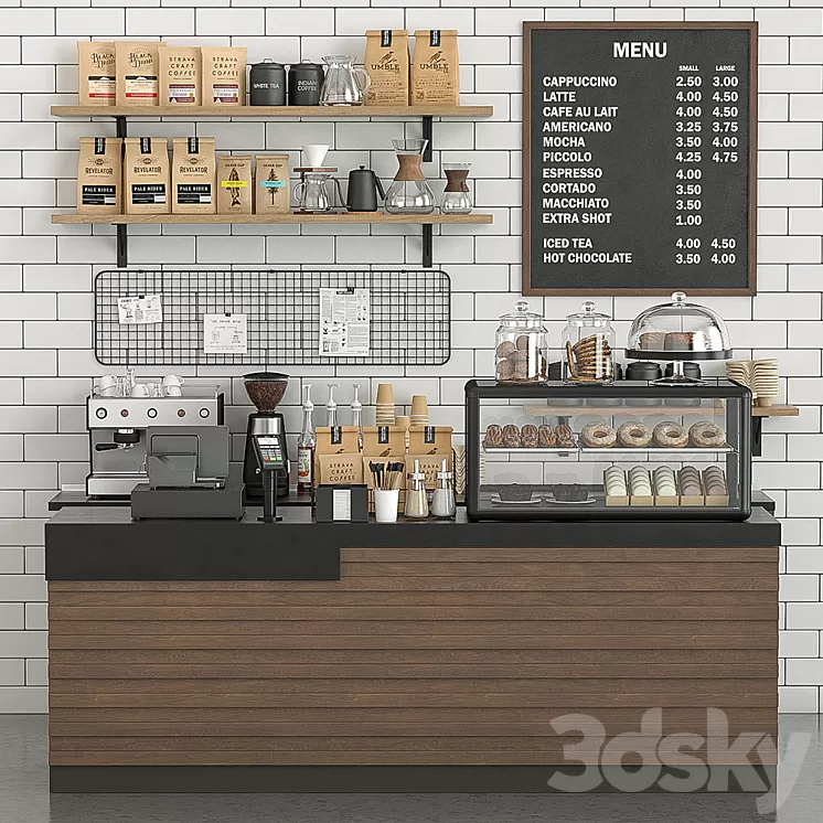 Coffeeshop 3D Model