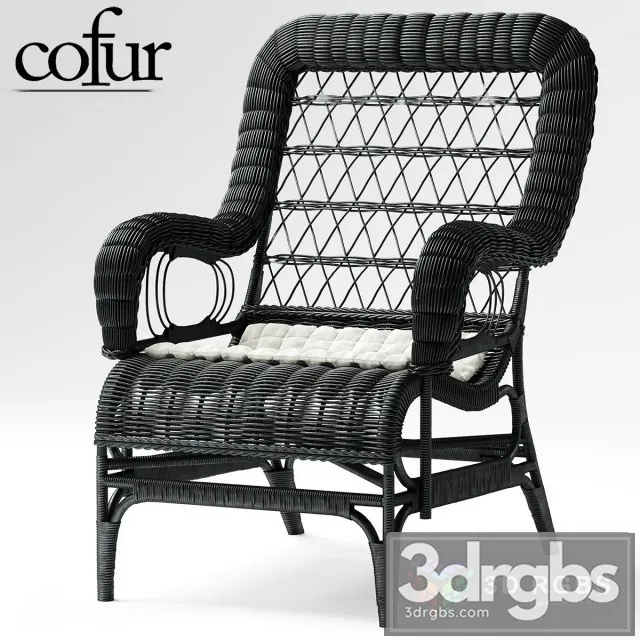 Cofur Blixen Armchair 3D Model Download Cofur Blixen Armchair 3D Model Download