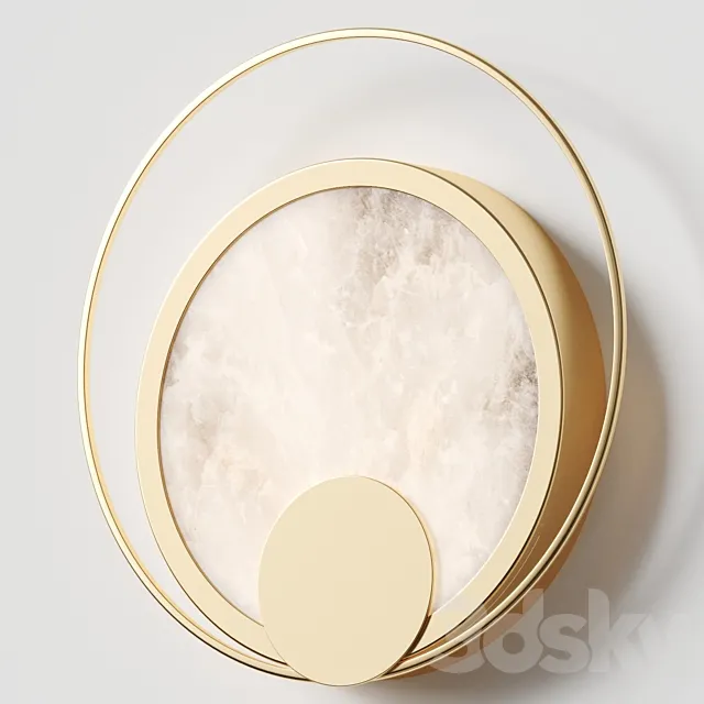 Coil Wall Light by Hudson Valley 3D Model